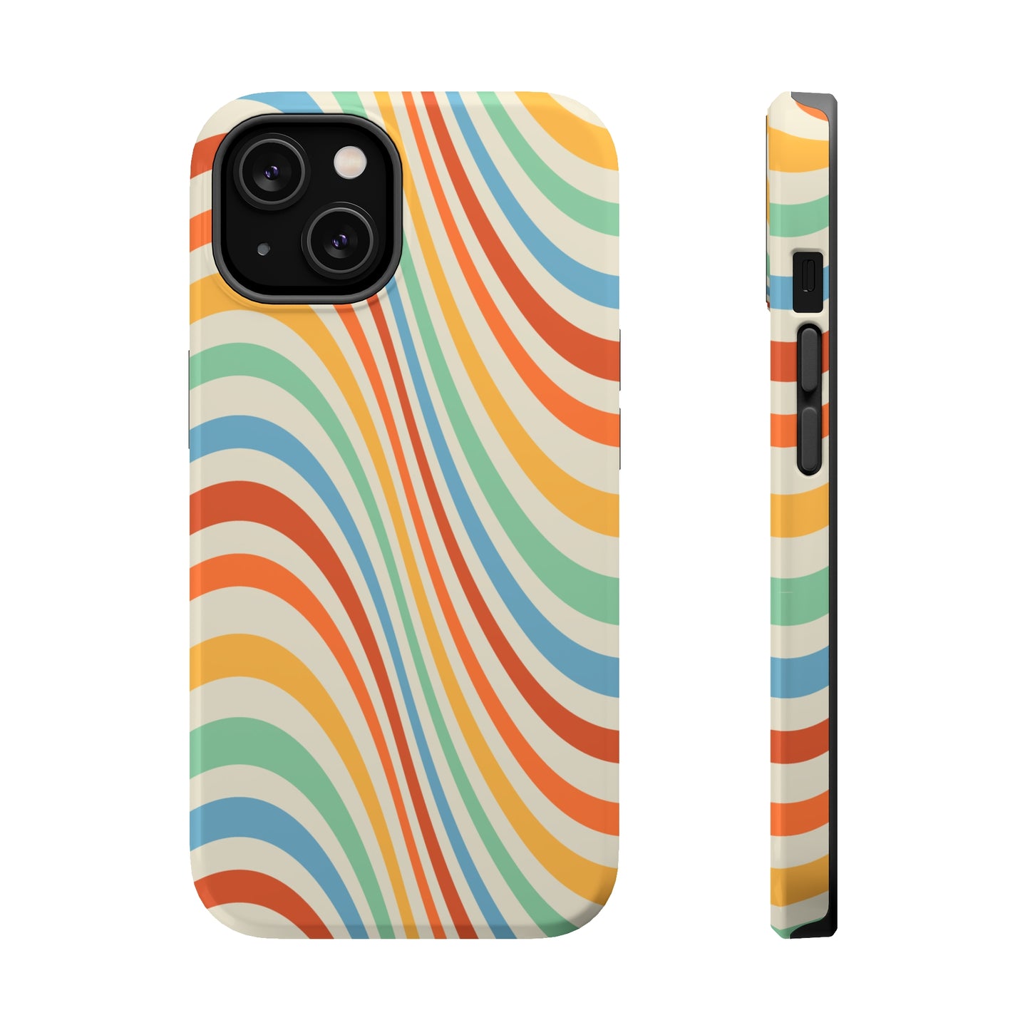Retro Swirl MagSafe Tough Case