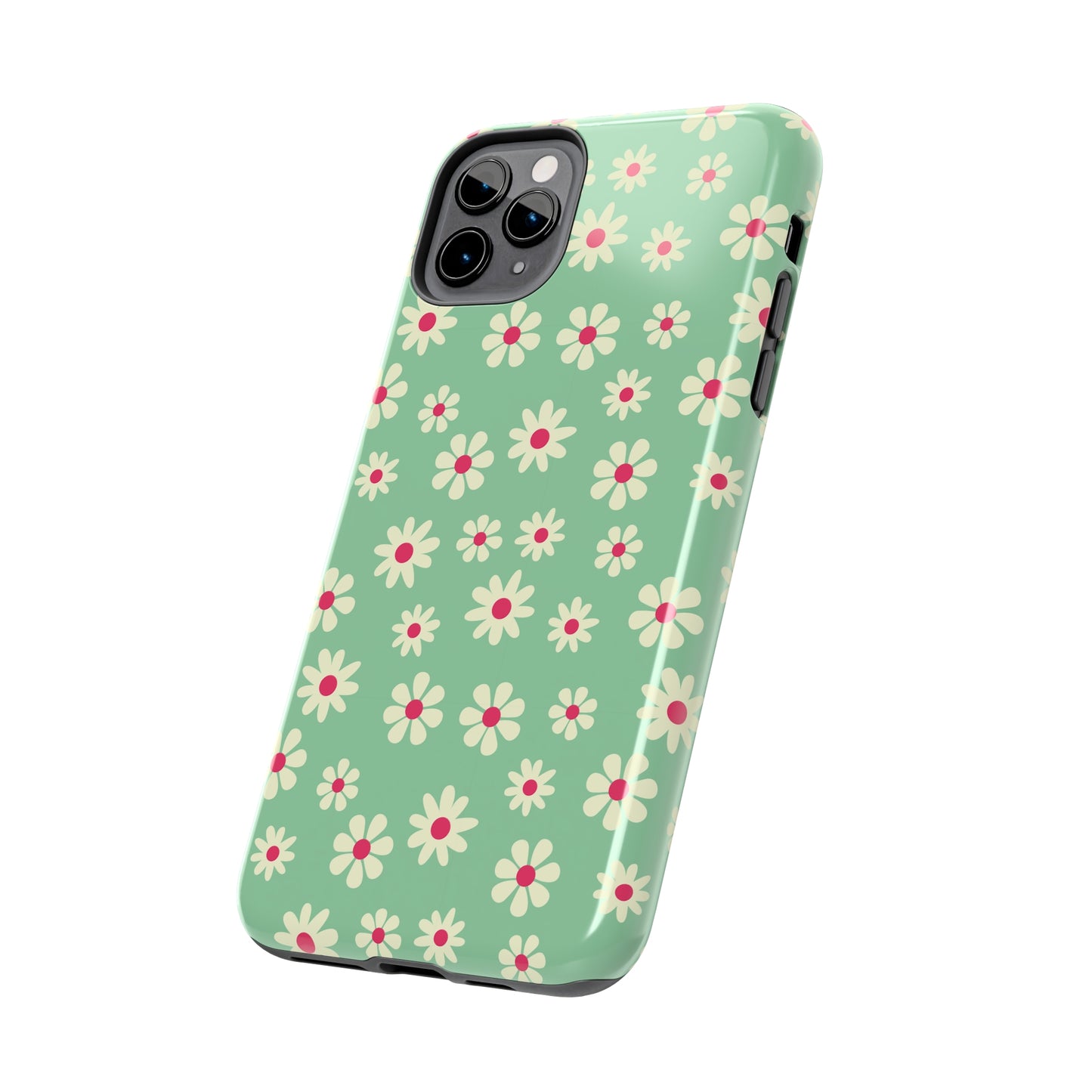 Retro Floral Tough iPhone Case