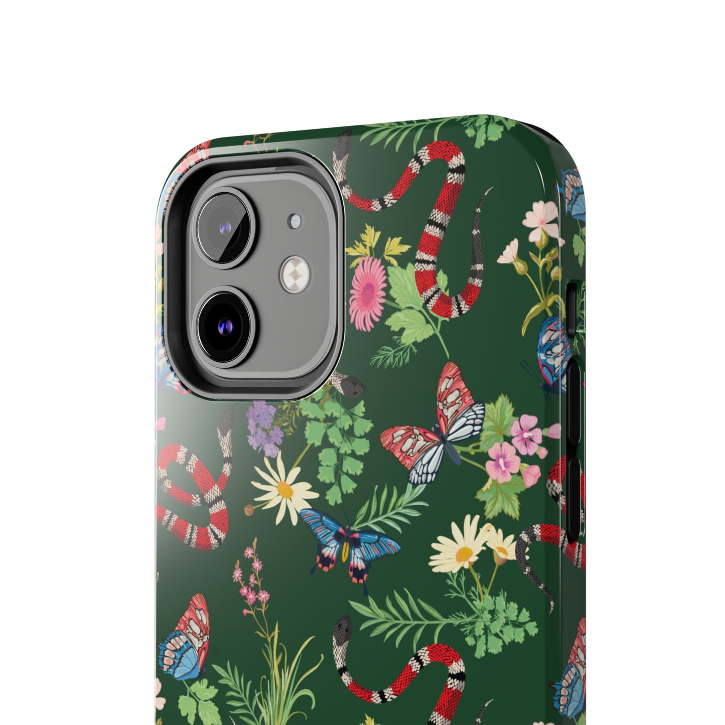 Tropical Chaos Pattern Tough iPhone Case