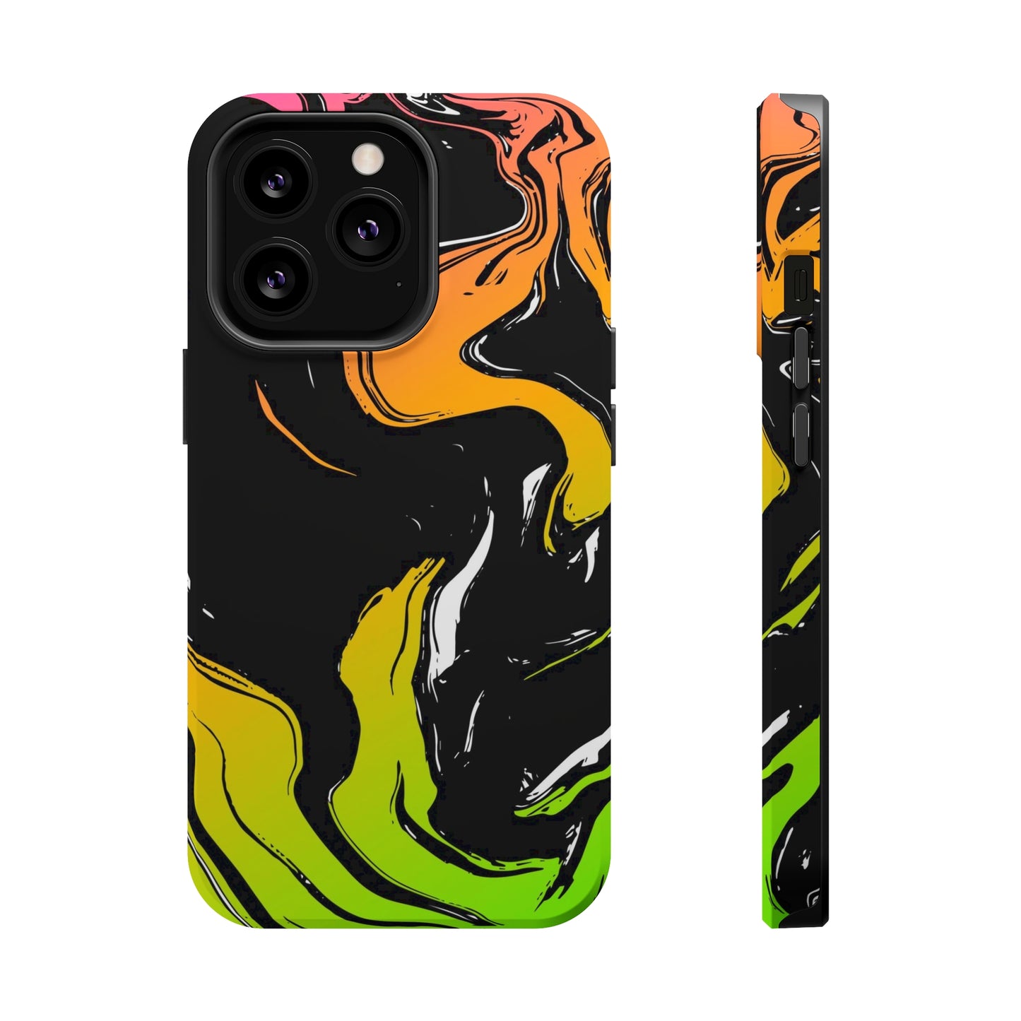 Acid marble pattern MagSafe Tough Case