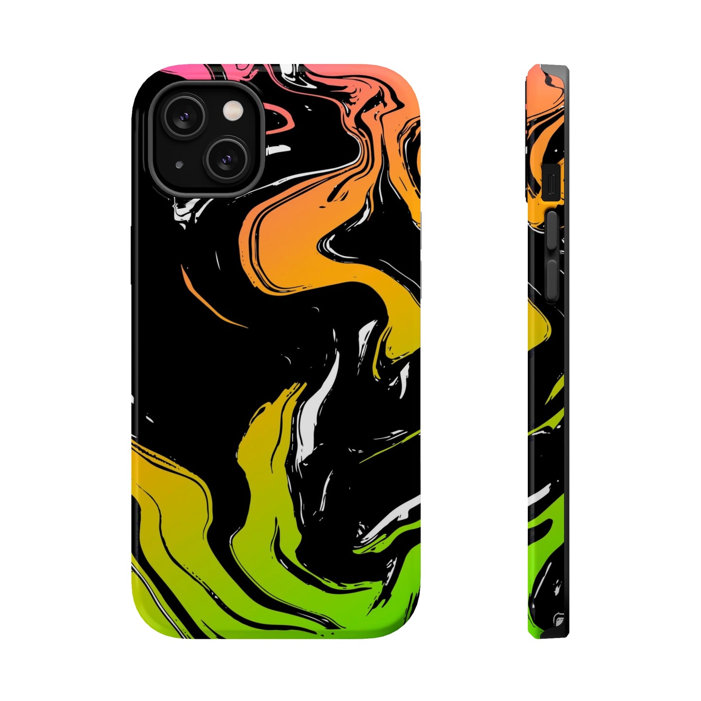 Acid marble pattern MagSafe Tough Case