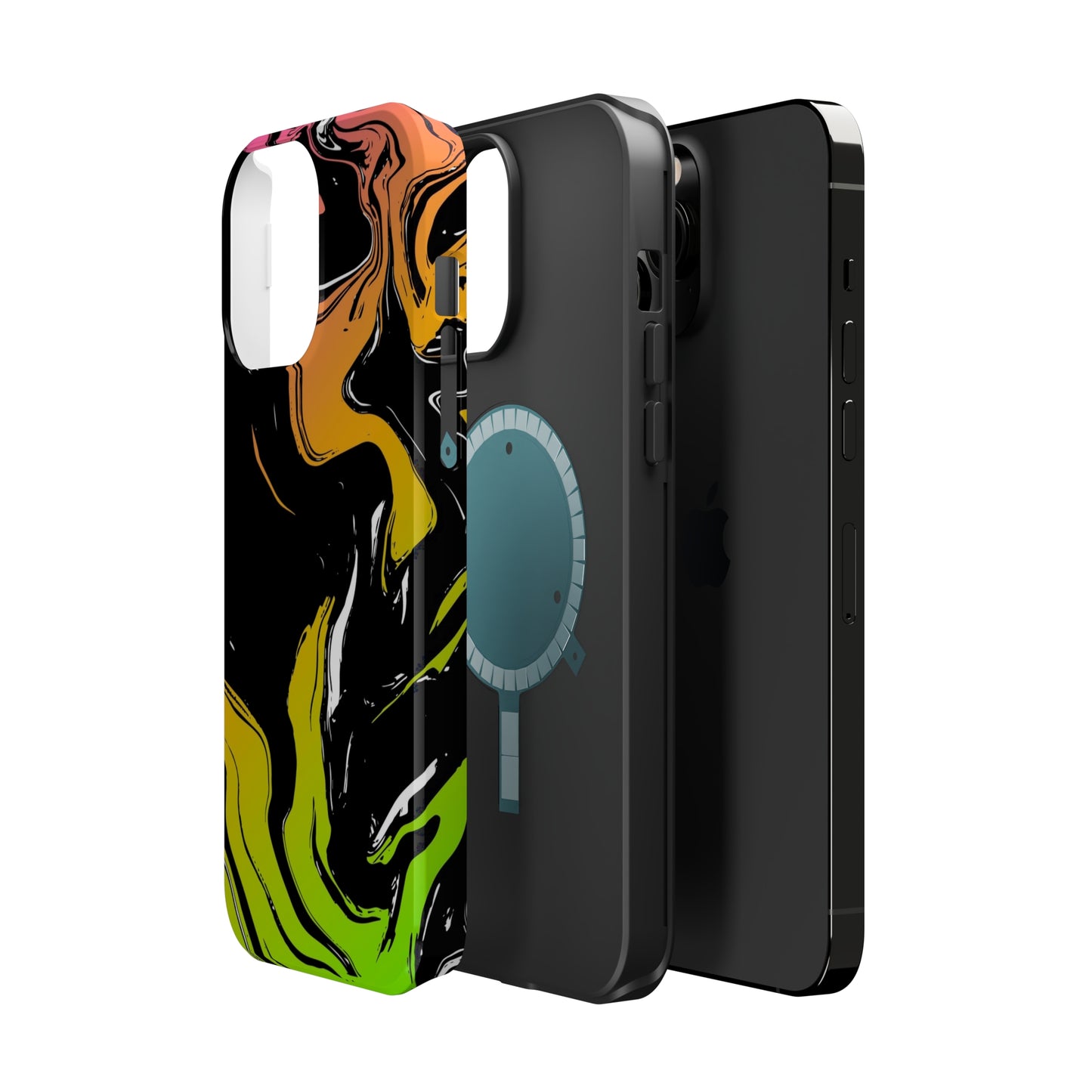 Acid marble pattern MagSafe Tough Case