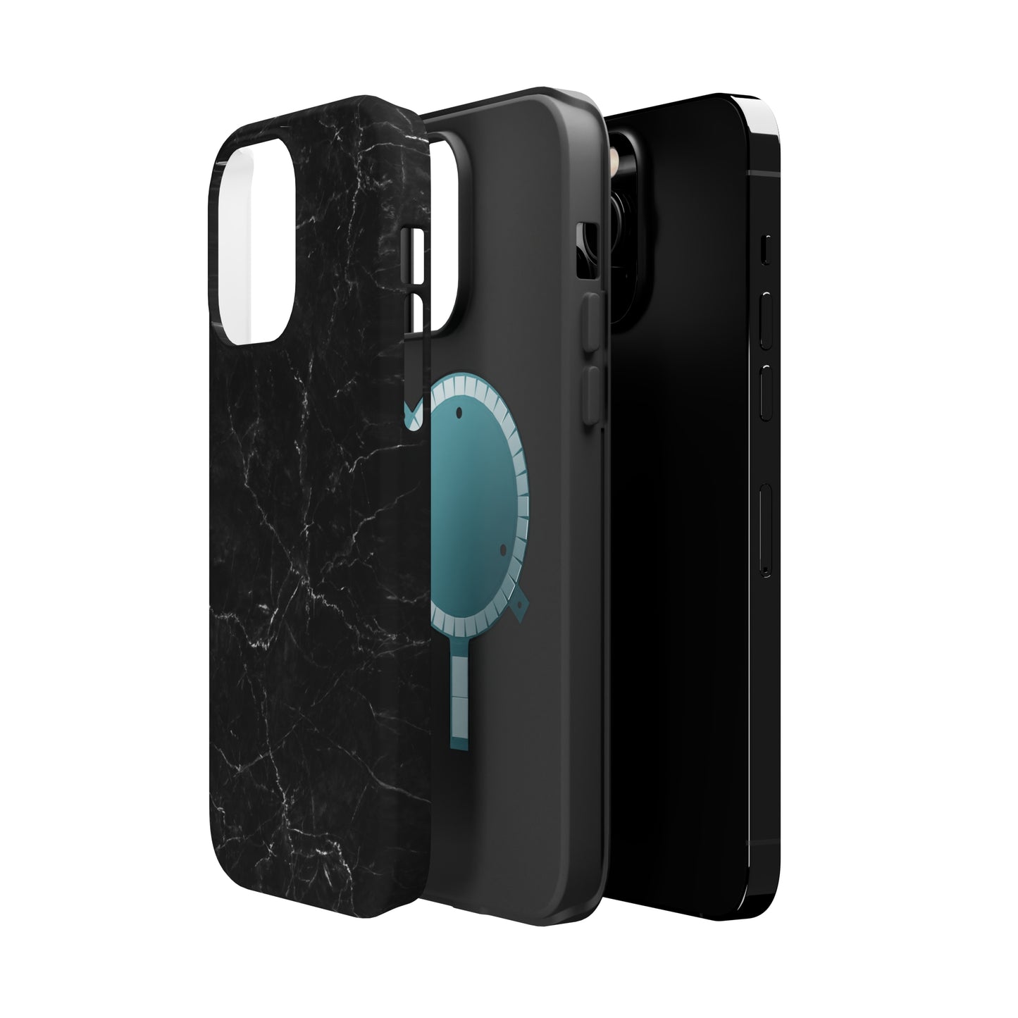 Marquina Black MagSafe Tough Case