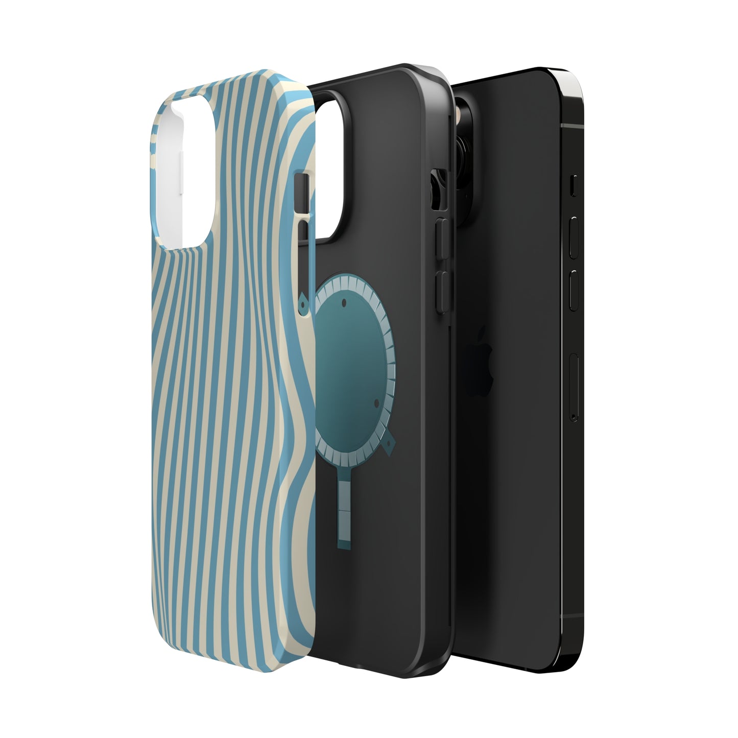 Aqua Swirl MagSafe Tough Case