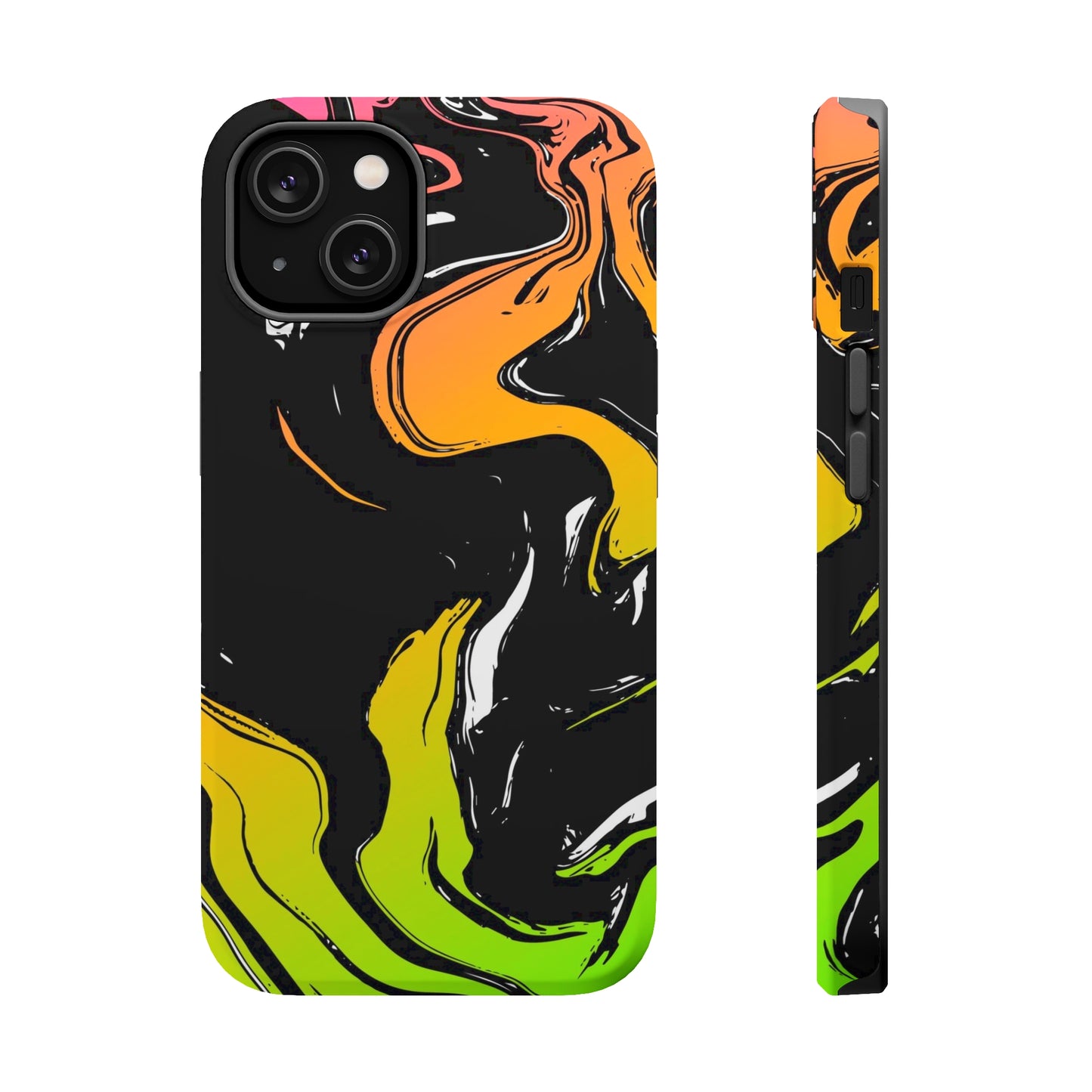 Acid marble pattern MagSafe Tough Case