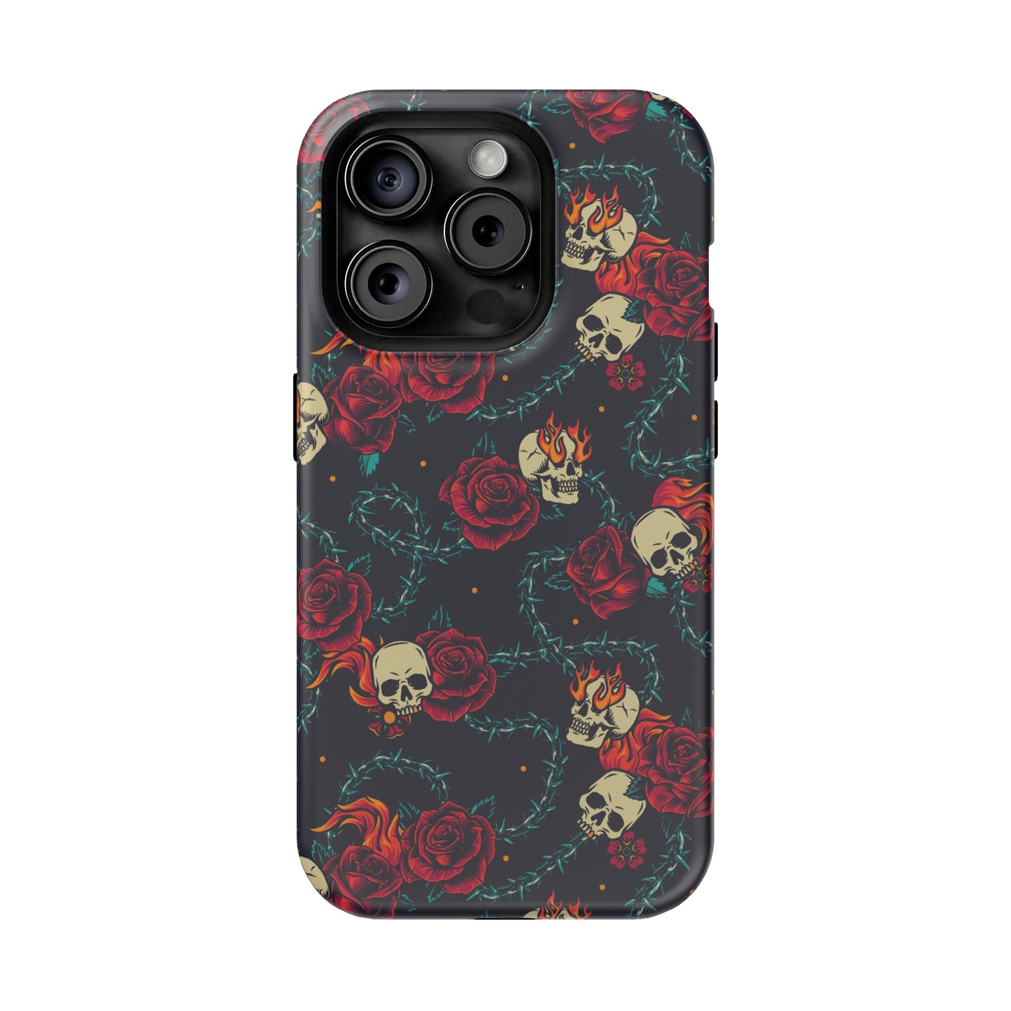 Skulls & Roses MagSafe Tough Case