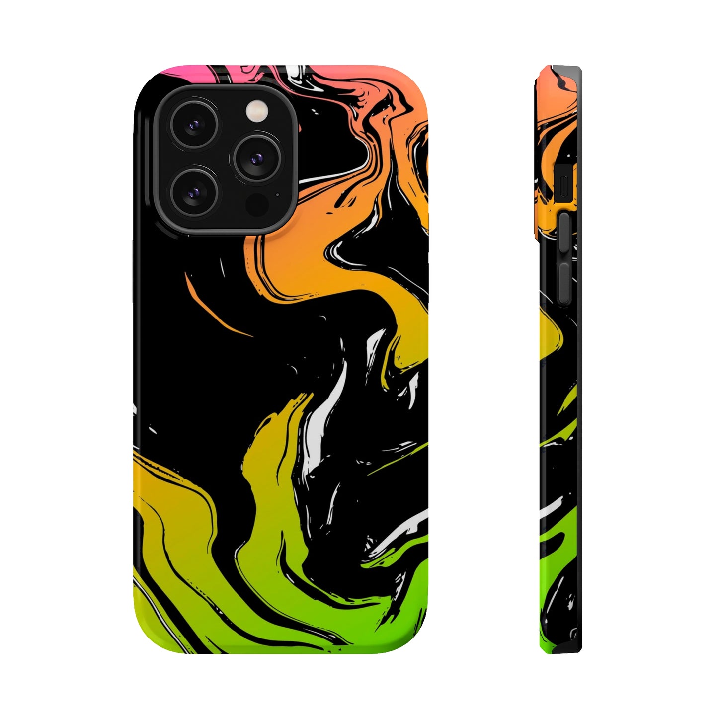 Acid marble pattern MagSafe Tough Case