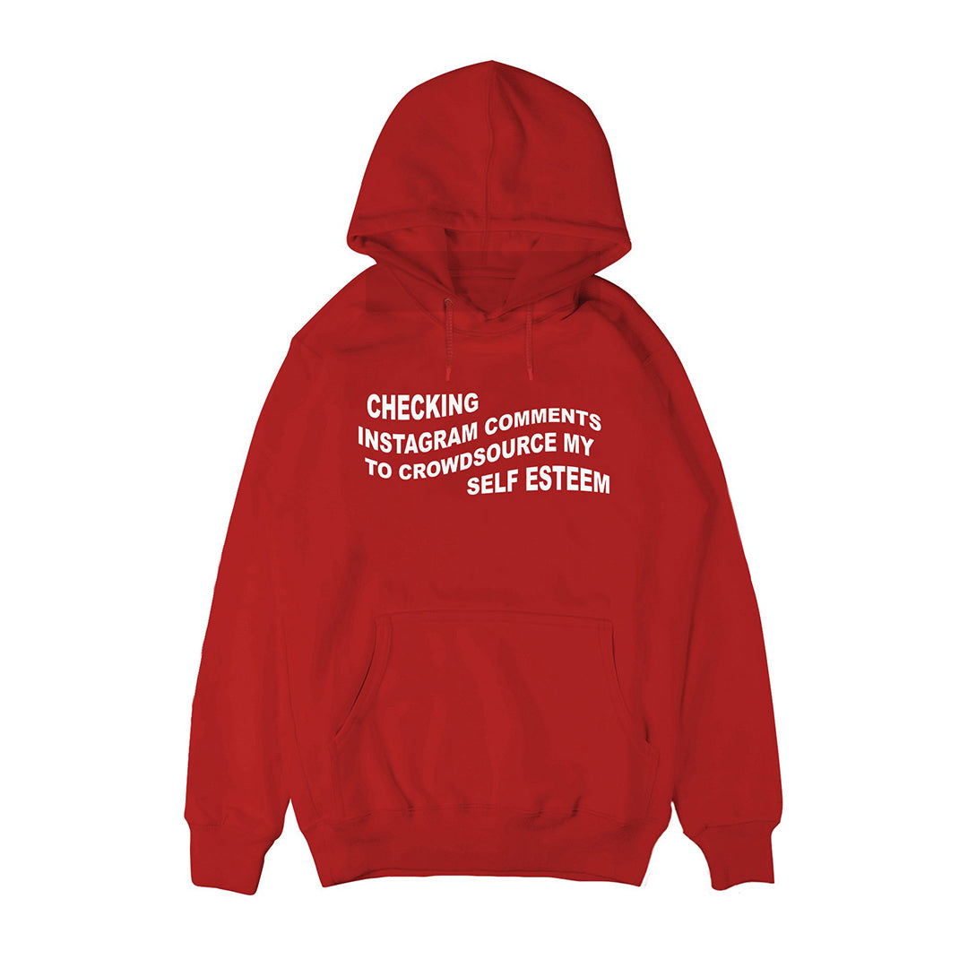 Crowdsource My Self Esteem Hoodie