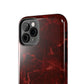 Red stone pattern Tough Case