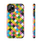 Cross Checkers Tough iPhone Case