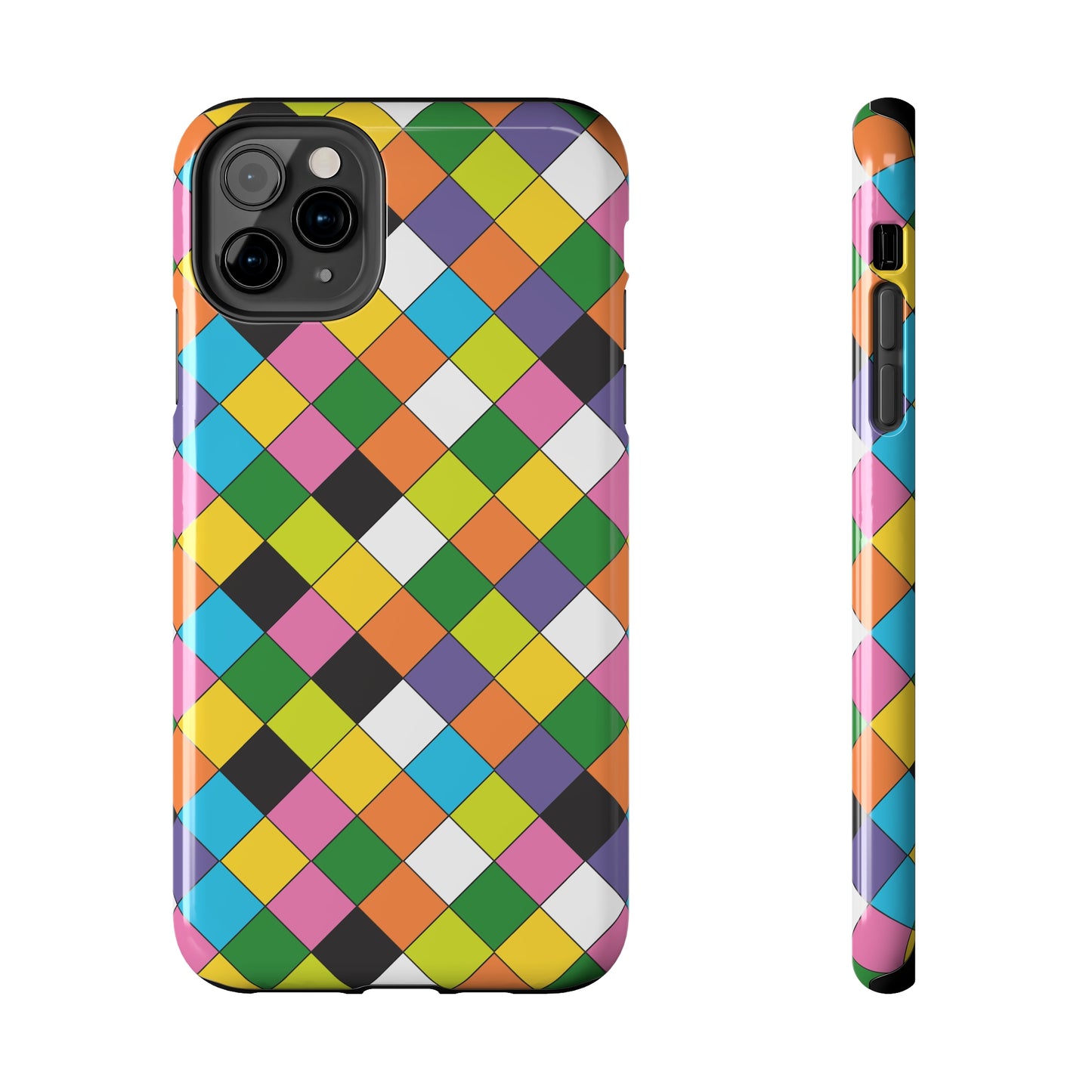 Cross Checkers Tough iPhone Case