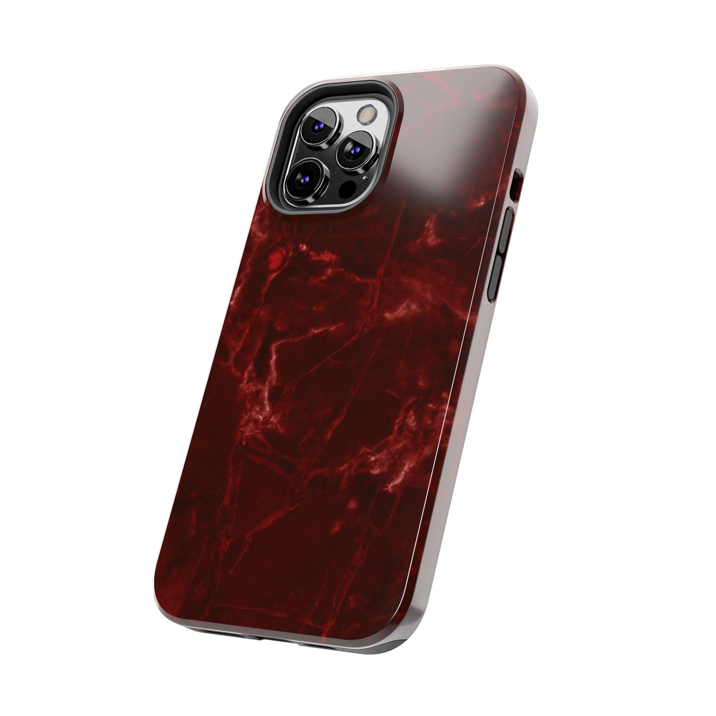 Red stone pattern Tough Case