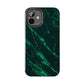 Dark green marble pattern Tough Case