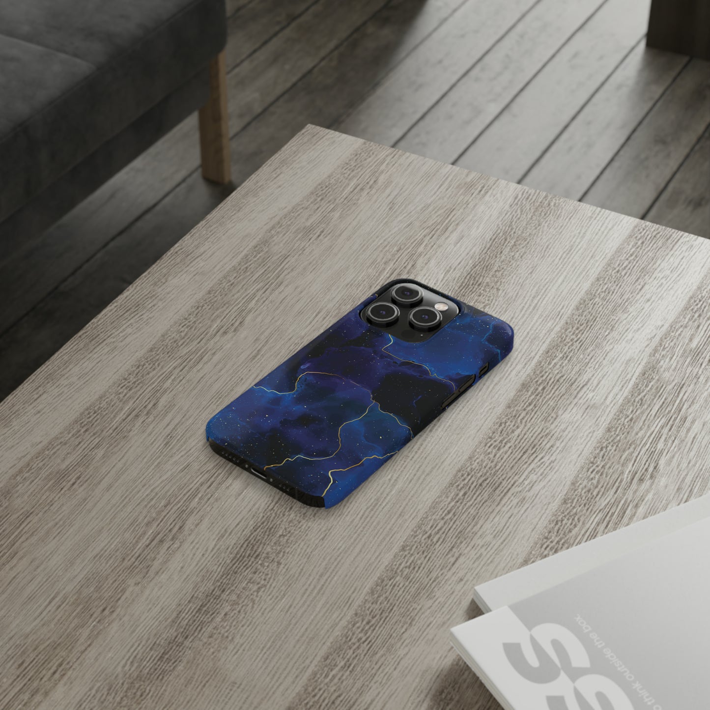 Blue marble pattern Snap Case