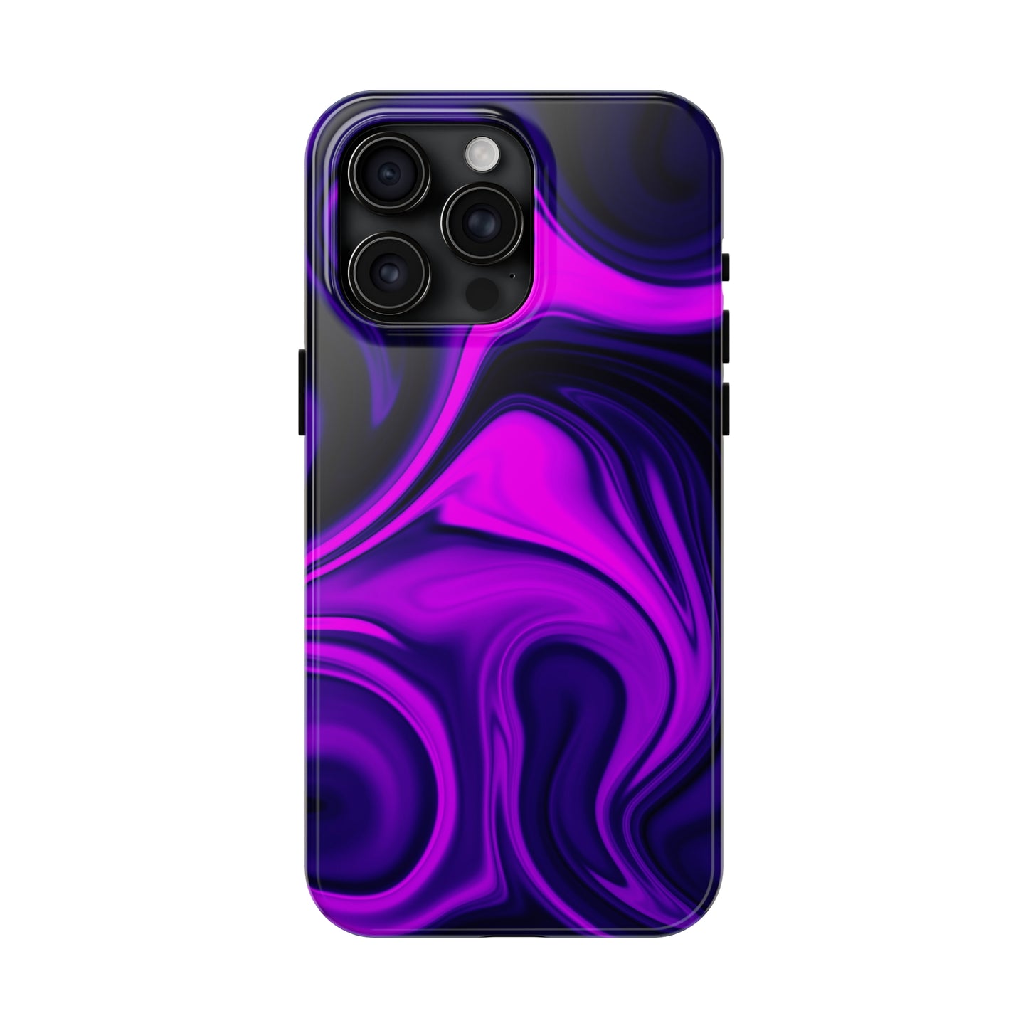 Purple liquid marble pattern Tough Case