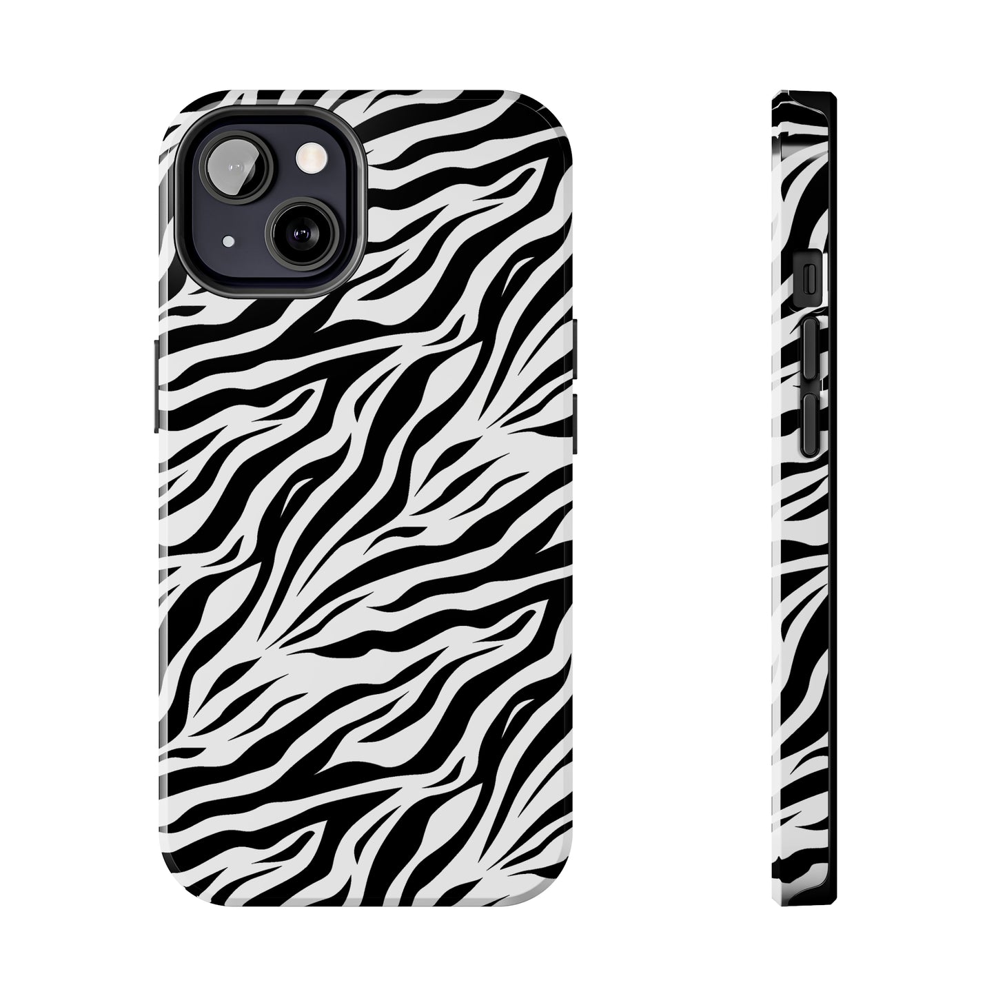 White Bengal Tiger Tough iPhone Case