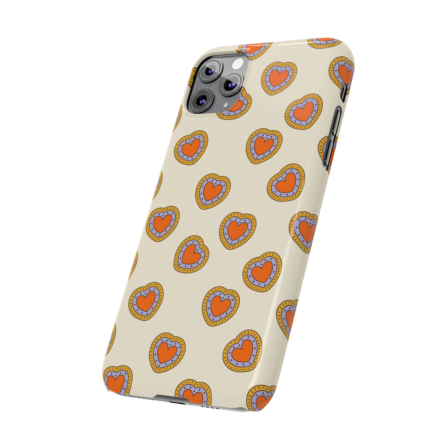 Groovy Heart Snap Case