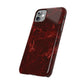 Red stone pattern Snap Case