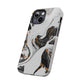 Misty Marble Tough iPhone Case