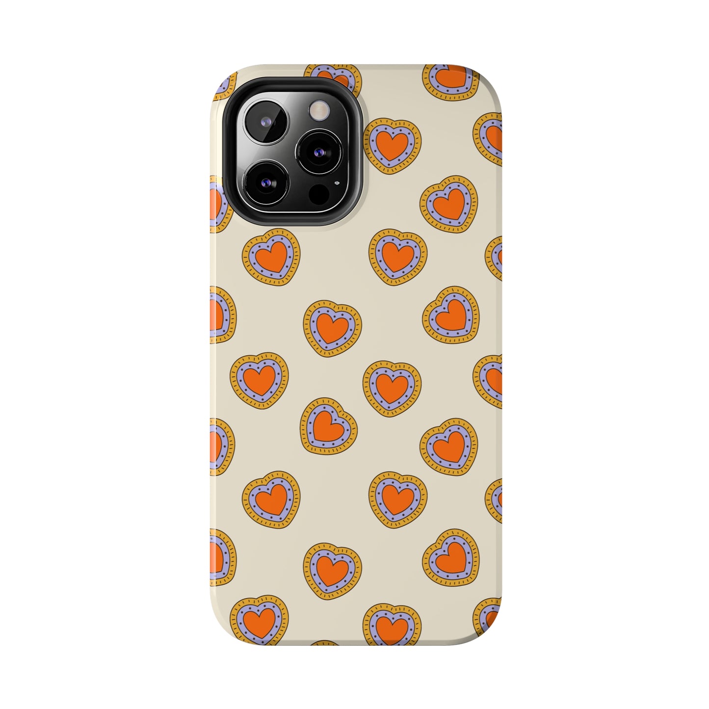 Groovy Heart Tough iPhone Case