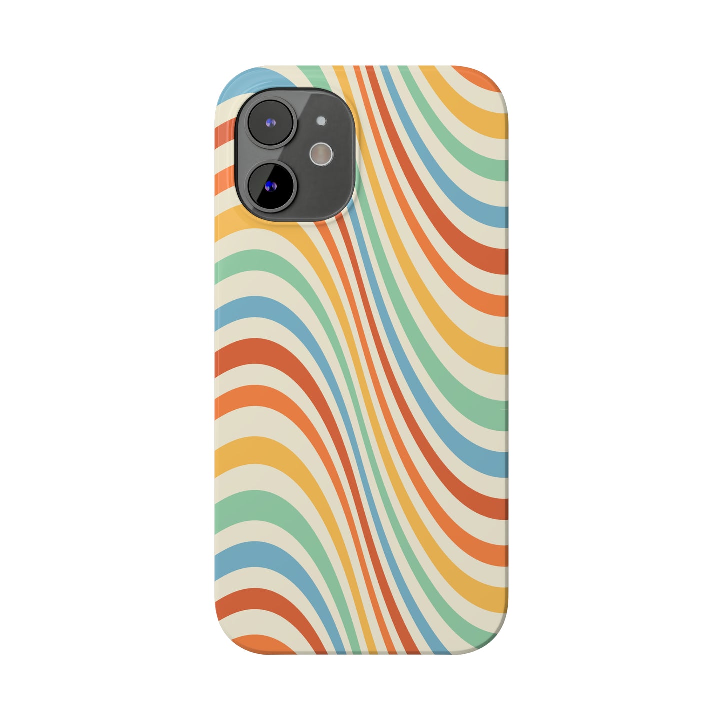 Retro Swirl Snap Case