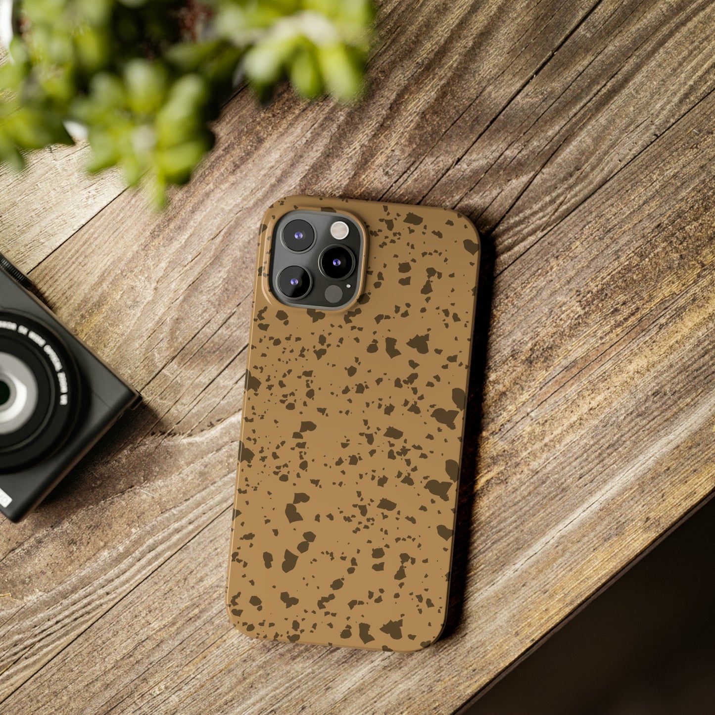 Fawn Terrazzo Snap Case