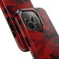 Red Camouflage Tough Case