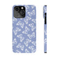 Lavender Butterflies Snap Case