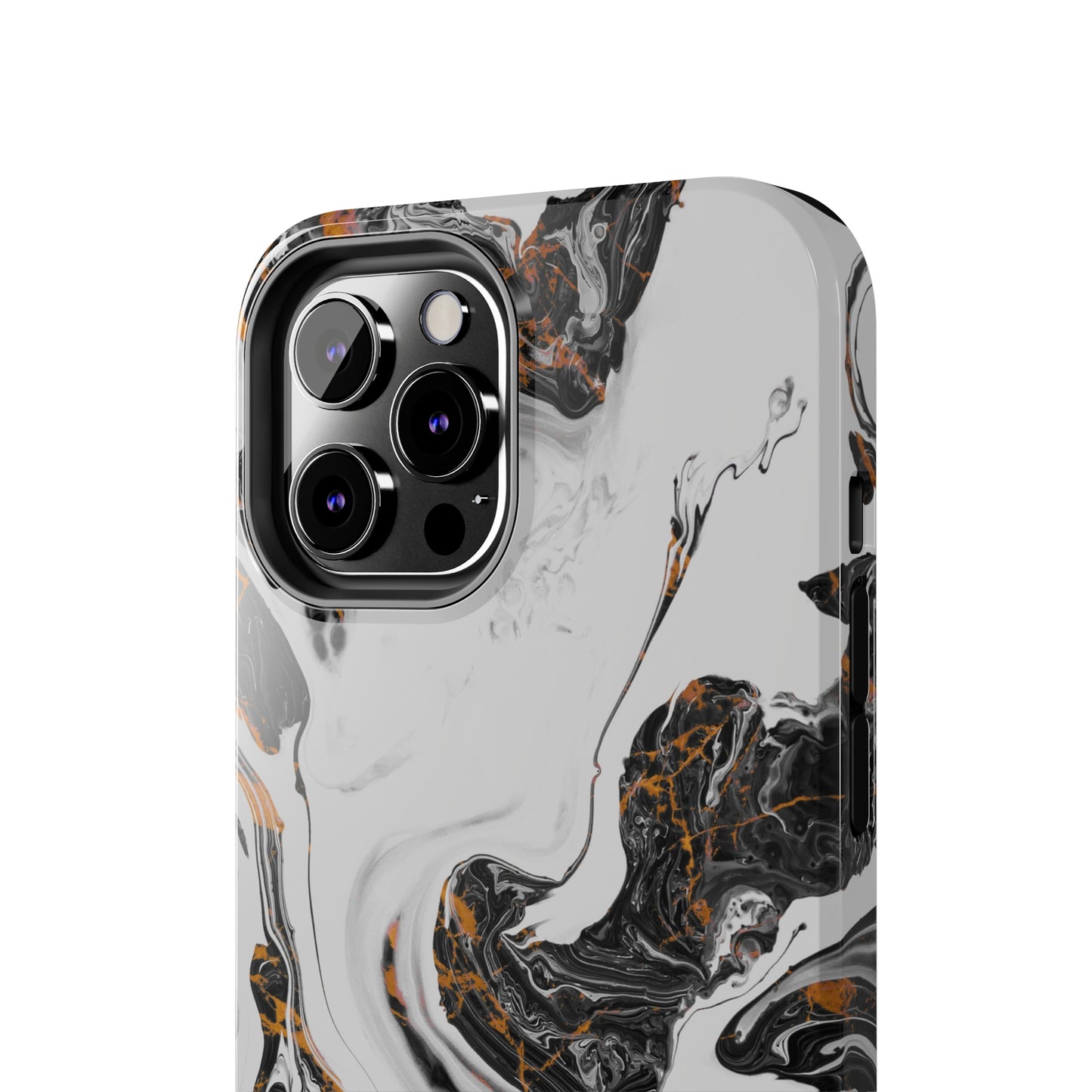 Misty Marble Tough iPhone Case