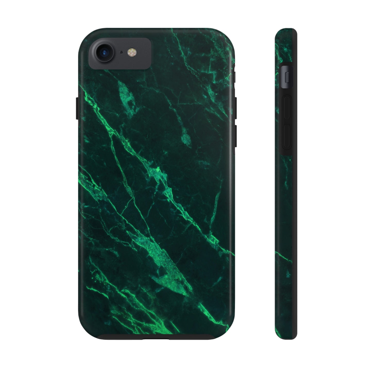 Dark green marble pattern Tough Case