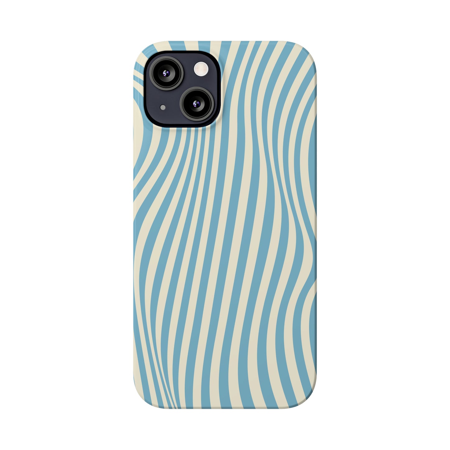 Aqua Swirl Snap Case