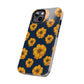 Sunflower Glimmer Tough iPhone Case