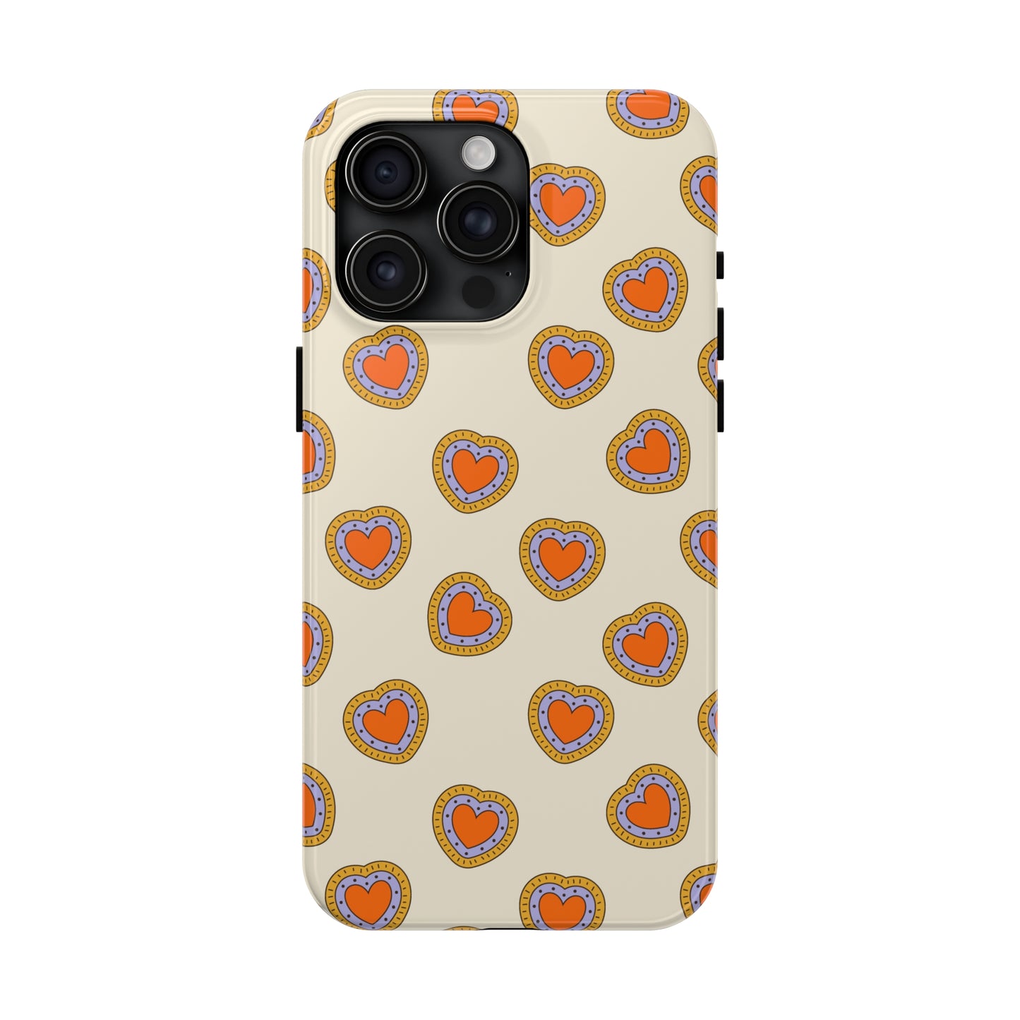 Groovy Heart Tough iPhone Case