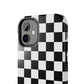 Black and white checks Tough Case