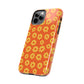 Maio laranja Pattern Tough iPhone Case