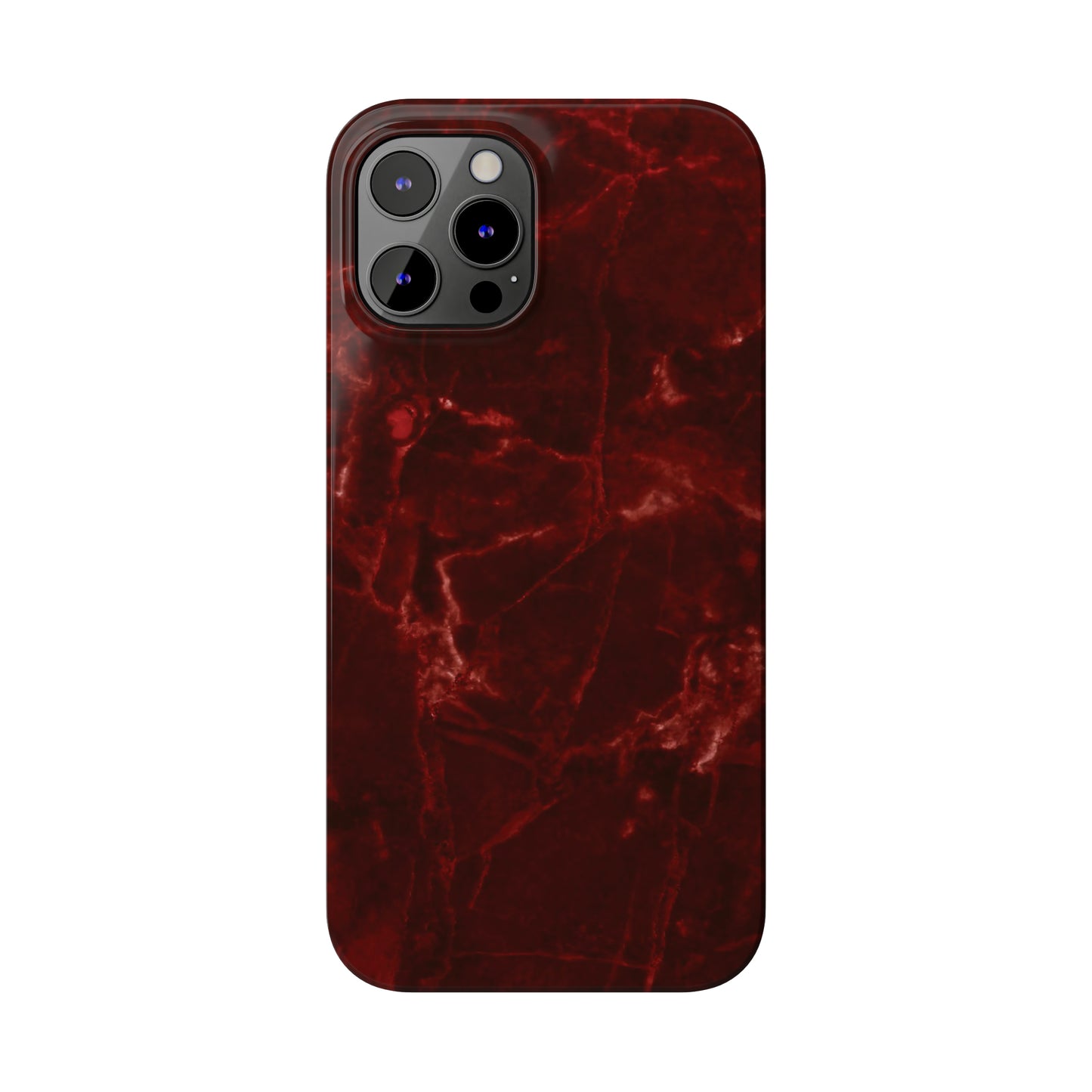 Red stone pattern Snap Case