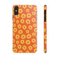 Maio laranja Pattern Snap Case