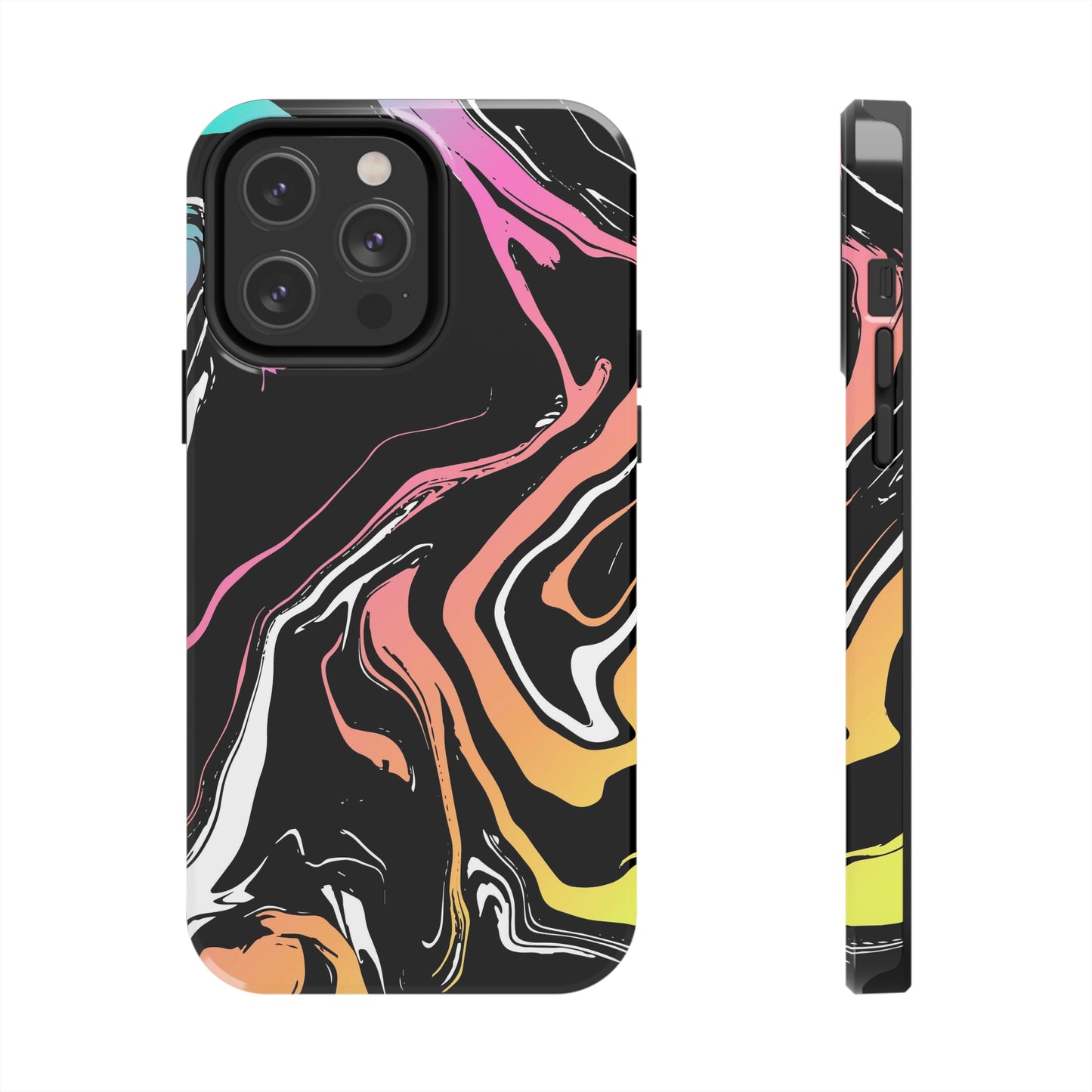 Acid marble pattern Tough Case