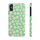 Retro Floral Snap Case