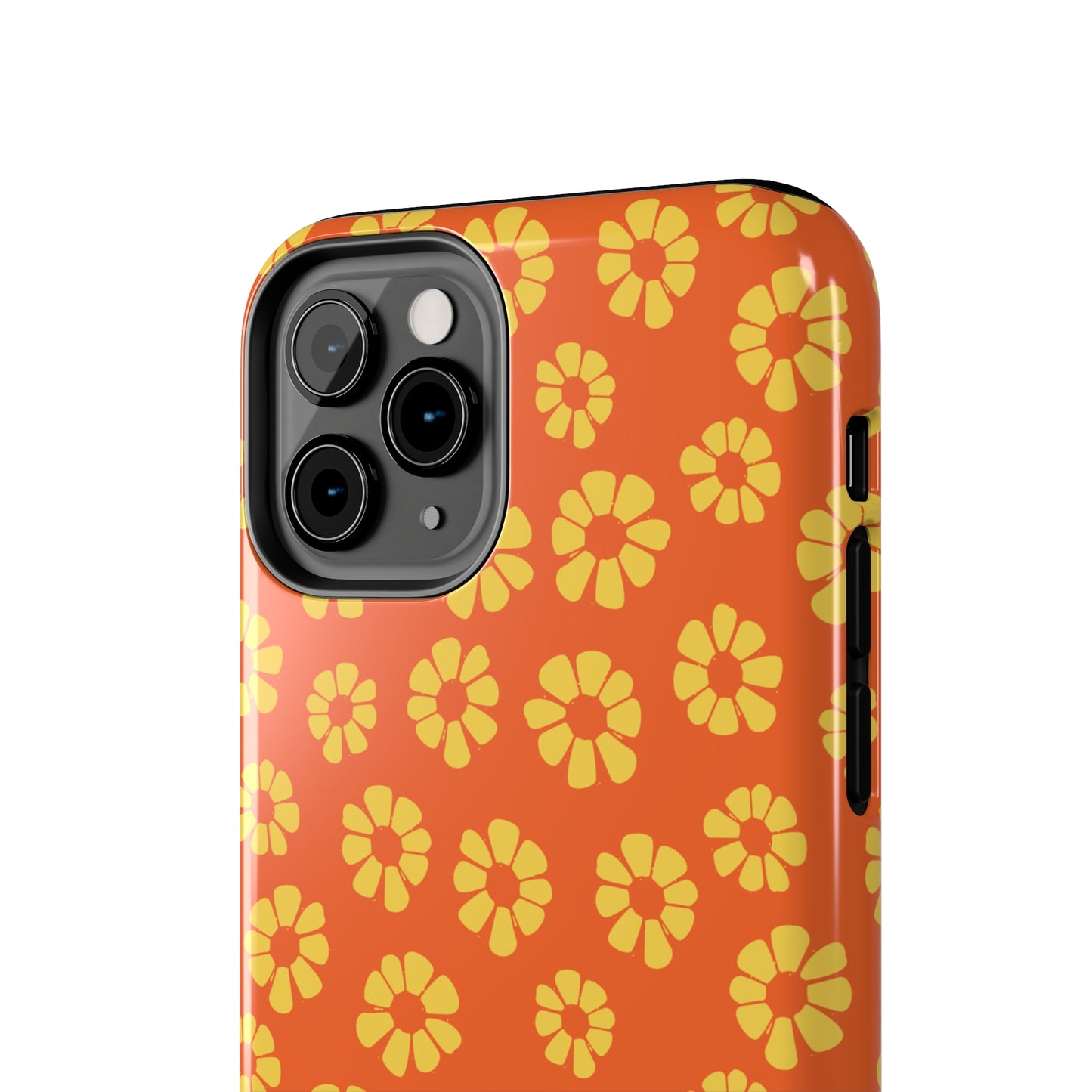 Maio laranja Pattern Tough iPhone Case