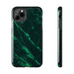 Dark green marble pattern Tough Case