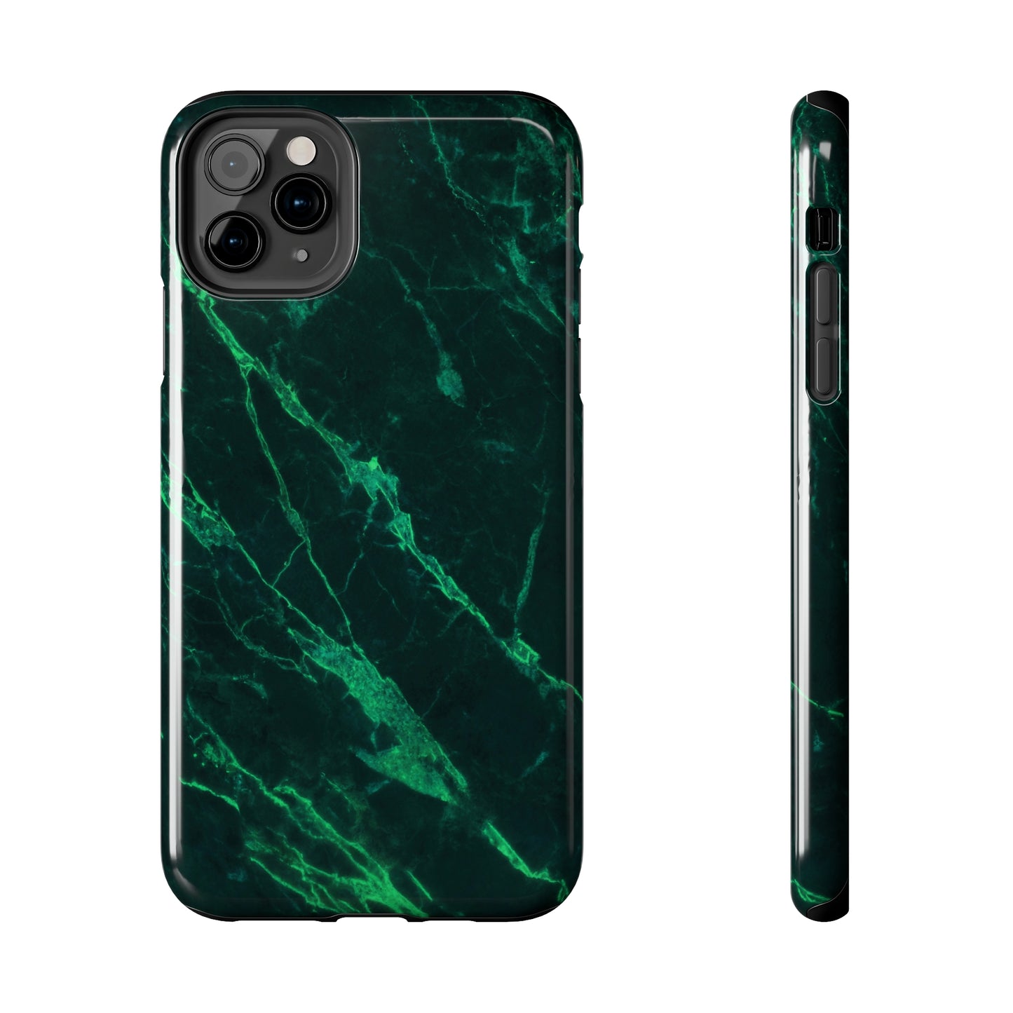 Dark green marble pattern Tough Case