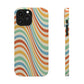 Retro Swirl Snap Case