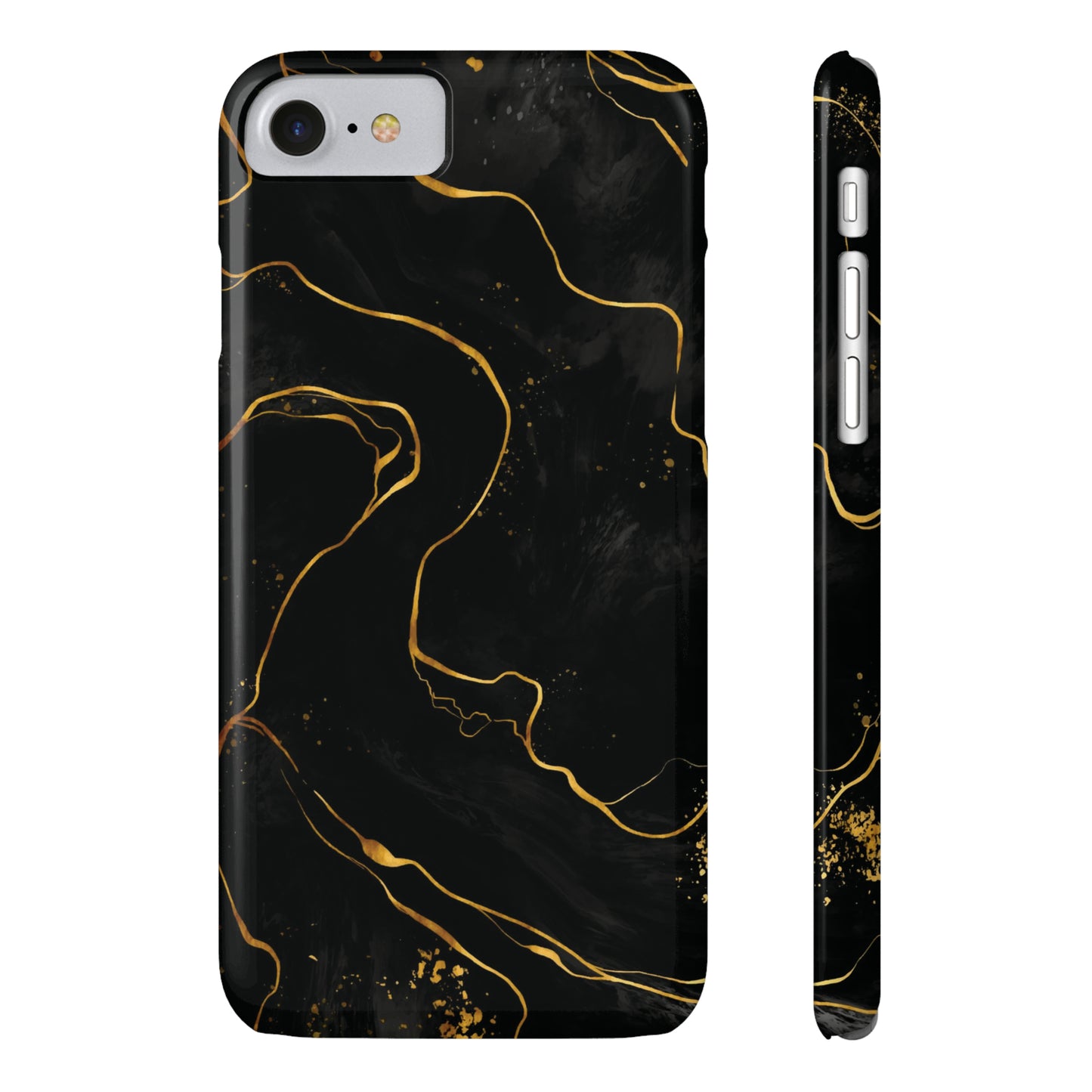 Black Mirage Snap Case