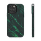 Dark green marble pattern Tough Case