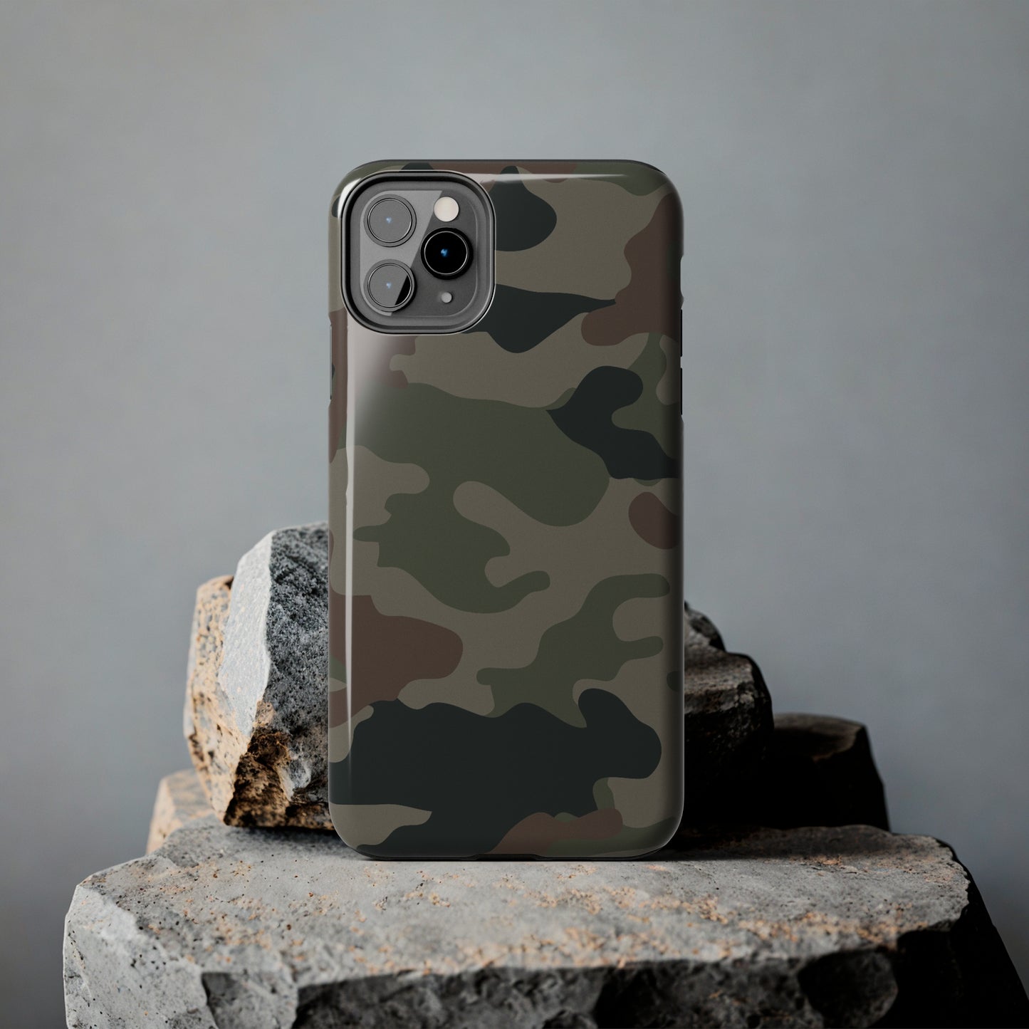 Dark Camouflage Tough Case