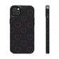 Y2K Heart Tough iPhone Case