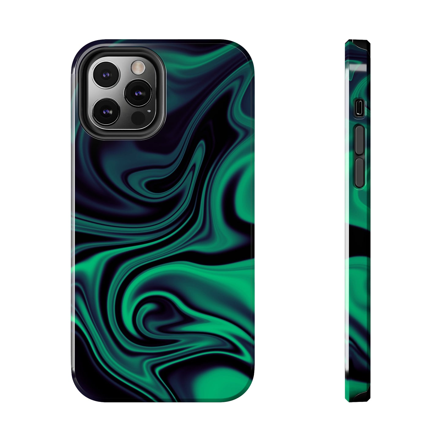 Misty Emerald Tough iPhone Case