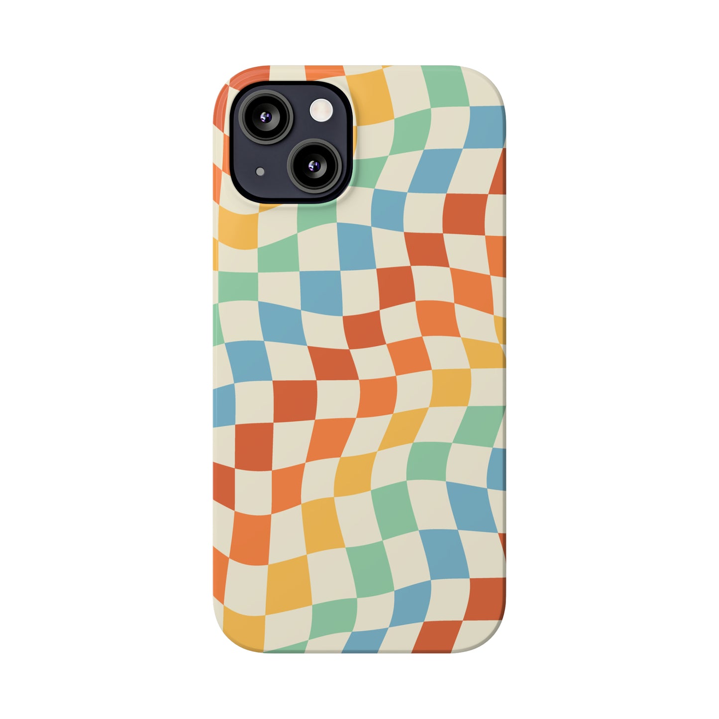 Retro Crazy Checkers Snap Case