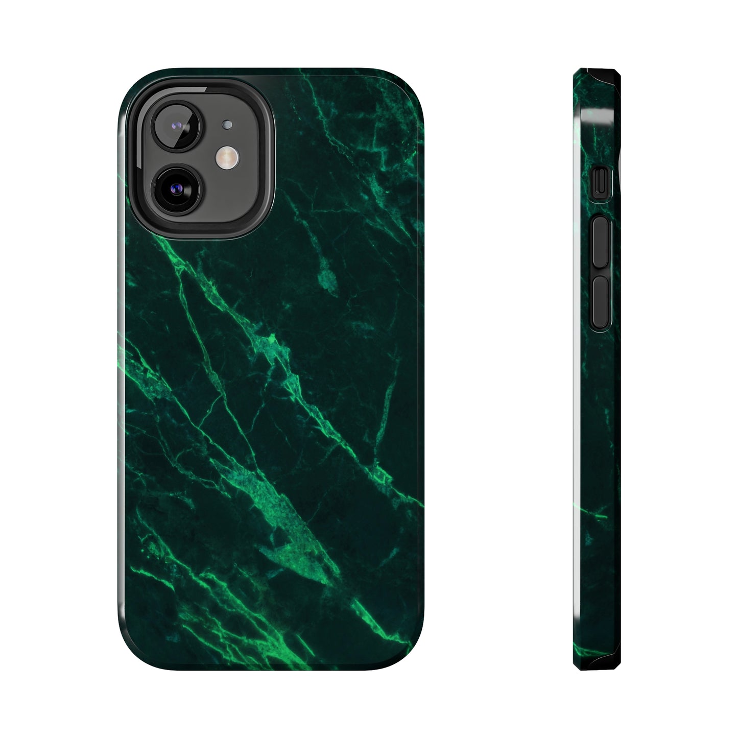 Dark green marble pattern Tough Case